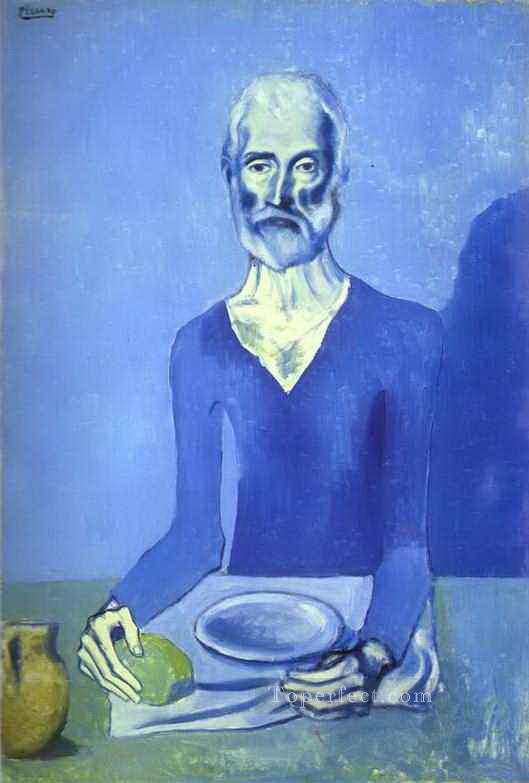 Asceta cubista de 1903 Pablo Picasso Pintura al óleo